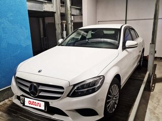2019 Mercedes-Benz C-Класс 180 IV (W205) Рестайлинг, белый, 3500000 рублей, вид 1