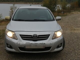 2007 Toyota Corolla X (E140, E150), серебристый, 1400000 рублей, вид 2