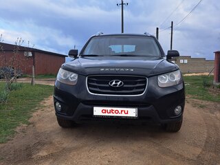 2010 Hyundai Santa Fe II Рестайлинг, чёрный, 1150000 рублей, вид 3