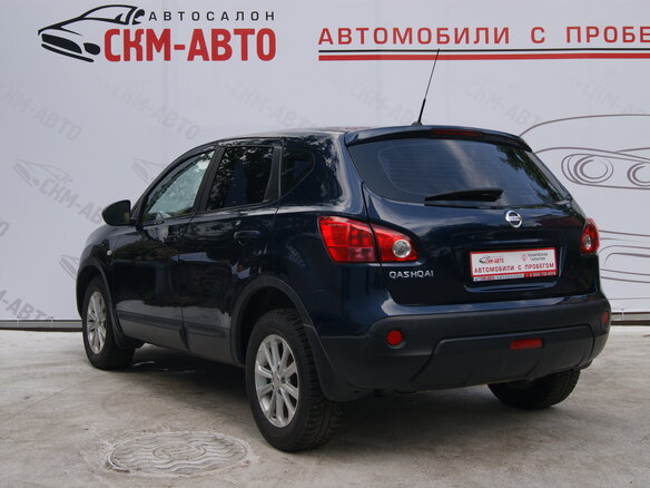 2009 Nissan Qashqai I, синий - вид 2
