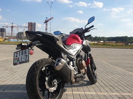 2019 Honda CB 500F, красный, 650000 рублей, вид 4