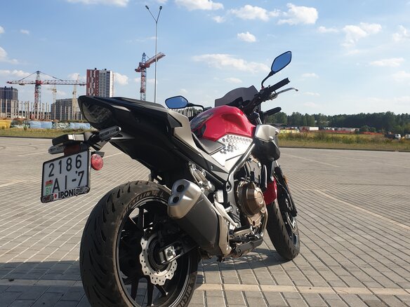 2019 Honda CB 500F, красный, 650000 рублей - вид 3