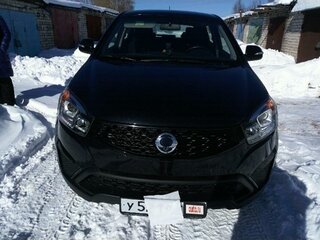 2014 SsangYong Actyon II Рестайлинг, чёрный, 1400000 рублей, вид 1