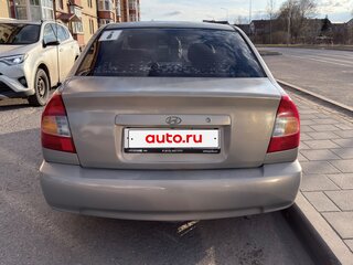 2008 Hyundai Accent ТагАЗ II, бежевый, 434000 рублей, вид 3