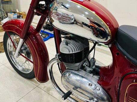 1960 Jawa 350/360, красный, 1500000 рублей, вид 4