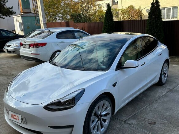 2021 Tesla Model 3 Standart Plus I, белый, 2200000 рублей
