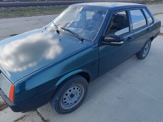 2000 Lada (ВАЗ) 21099, зелёный, 250000 рублей, вид 3