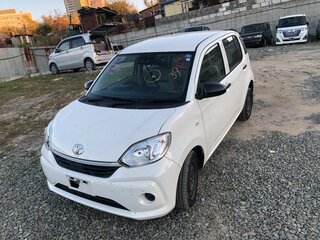2019 Toyota Passo III Рестайлинг, белый, 905000 рублей, вид 2