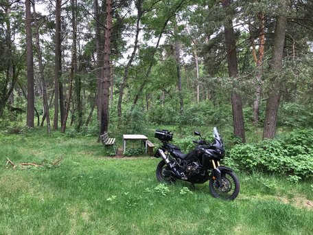 2017 Honda CRF 1000L Africa Twin, чёрный, 900000 рублей, вид 2