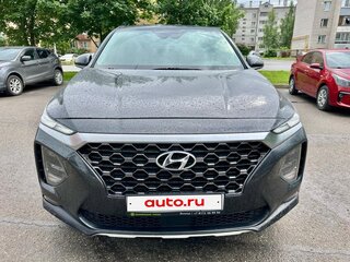 2020 Hyundai Santa Fe IV, серый, 2870000 рублей, вид 3