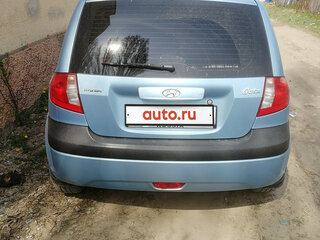 2010 Hyundai Getz I Рестайлинг, голубой, 400000 рублей, вид 4