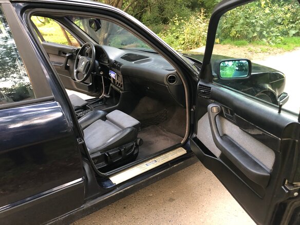 1994 BMW 5 серии 525i III (E34), синий - вид 14