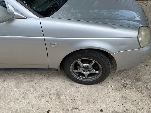 2008 Lada (ВАЗ) Priora I, серебристый, 250000 рублей - вид 1