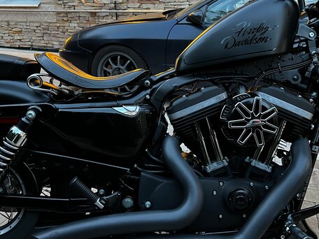 2011 Harley-Davidson Forty-Eight, чёрный, 899000 рублей, вид 5