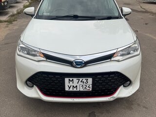 2016 Toyota Corolla Fielder XI (E160, E170, E180) Рестайлинг 1, белый, 1550000 рублей, вид 2