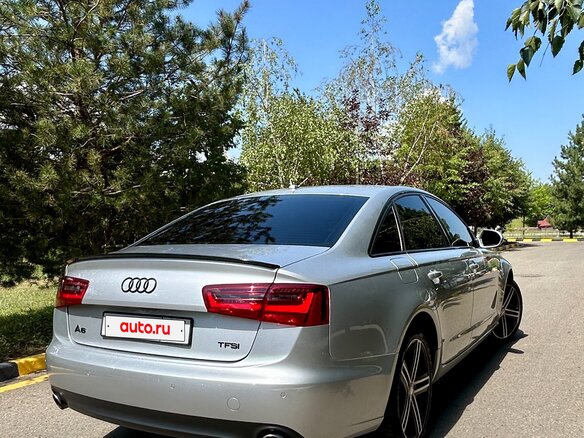 2014 Audi A6 IV (C7), серебристый, 1890000 рублей - вид 26