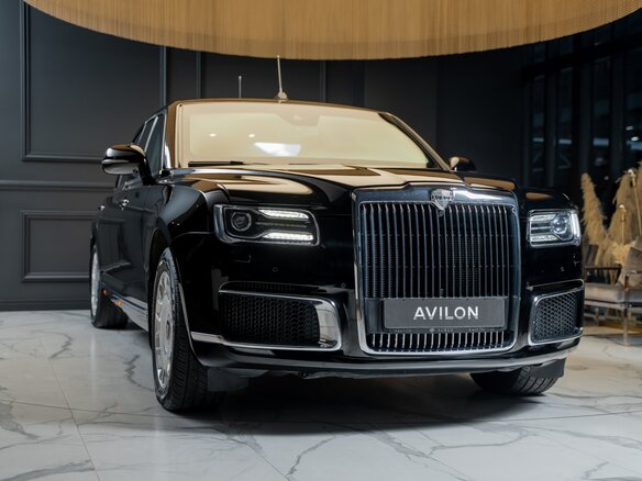 2020 Aurus Senat Demo I, чёрный