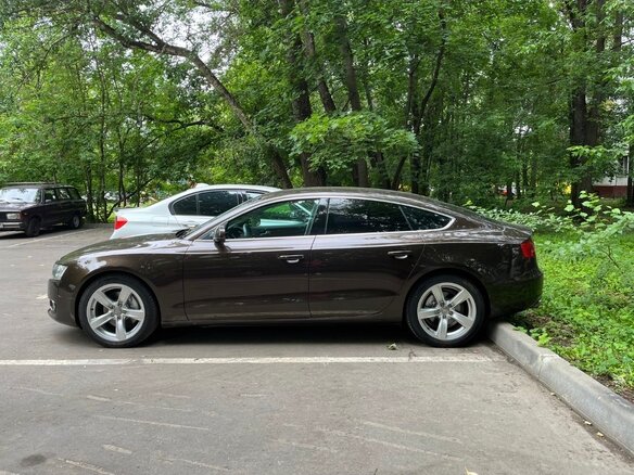 2011 Audi A5 I (8T), коричневый, 1600000 рублей - вид 1
