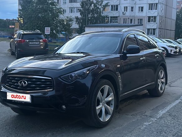 2008 Infiniti FX35 II (S51), коричневый, 1650000 рублей - вид 5