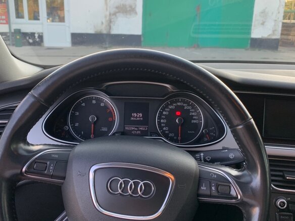 2012 Audi A4 IV (B8) Рестайлинг, чёрный - вид 11