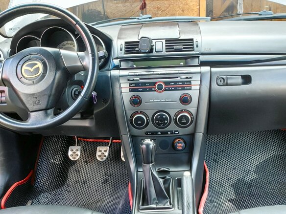 2007 Mazda 3 I (BK) Рестайлинг, серый, 590000 рублей - вид 10