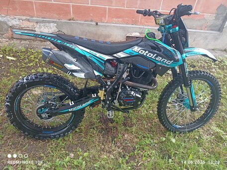 2023 Motoland CRF250 Enduro, чёрный, 120000 рублей, вид 1