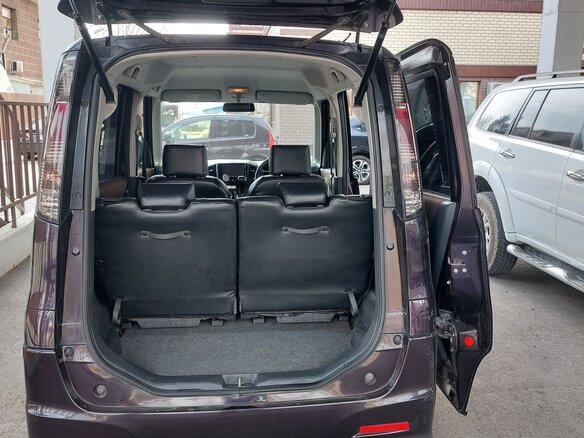 2012 Nissan Roox I, фиолетовый, 580000 рублей - вид 7