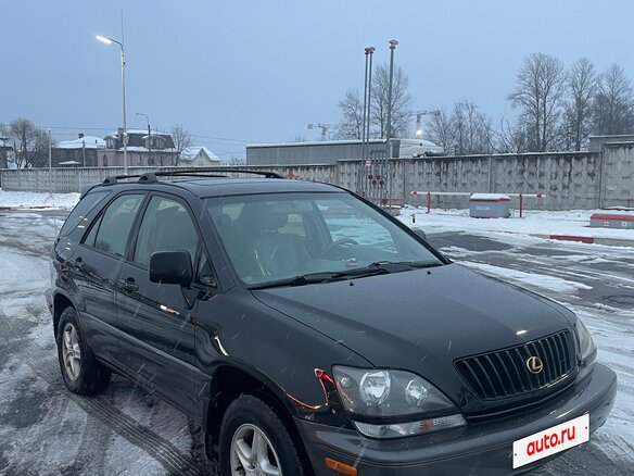 2000 Lexus RX 300 I, чёрный, 850000 рублей - вид 1