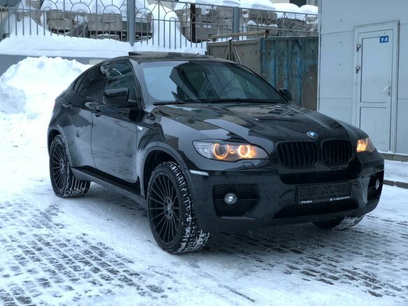 2010 BMW X6 40d I (E71), чёрный