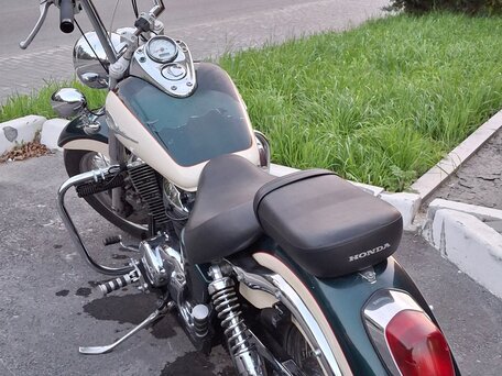 1998 Honda Shadow 400, зелёный, 300000 рублей, вид 5