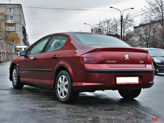 2007 Peugeot 407, красный, 470000 рублей, вид 2