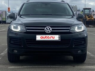 2011 Volkswagen Touareg II, чёрный, 1950000 рублей, вид 3