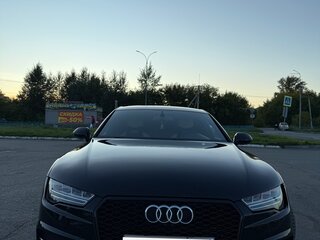 2014 Audi A7 I (4G) Рестайлинг, чёрный, 2575000 рублей, вид 4