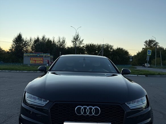 2014 Audi A7 I (4G) Рестайлинг, чёрный, 2575000 рублей - вид 3