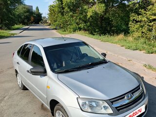 2016 Lada (ВАЗ) Granta I, серебристый, 420000 рублей, вид 4