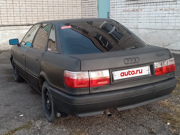 1988 Audi 80 IV (B3), чёрный, 199000 рублей - вид 12