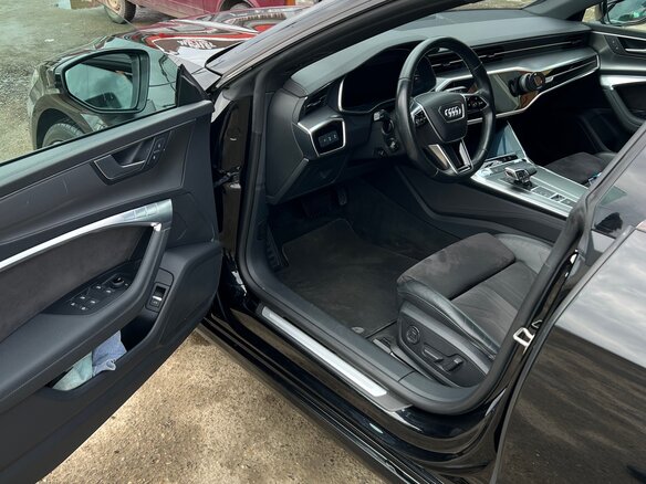 2018 Audi A7 55 TFSI II (4K), чёрный, 3400000 рублей - вид 8