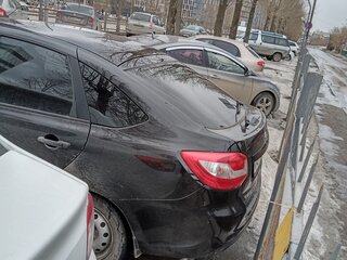 2019 Lada (ВАЗ) Granta I Рестайлинг, чёрный, 550000 рублей, вид 3