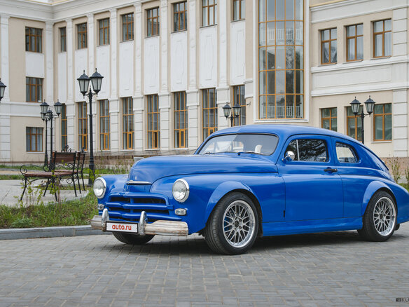 1952 ГАЗ М-20 «Победа», синий, 3000000 рублей - вид 11