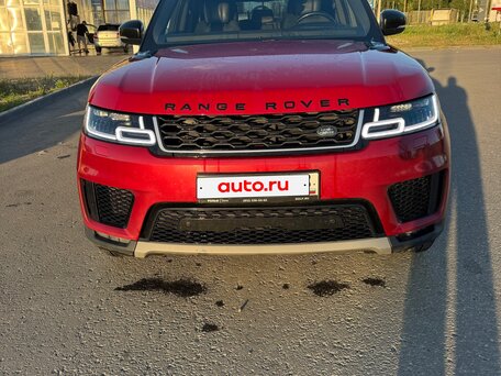 2018 Land Rover Range Rover Sport II Рестайлинг, красный, 5000000 рублей, вид 2