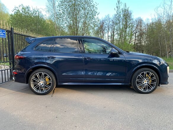 2012 Porsche Cayenne S II (958), синий, 3300000 рублей - вид 5