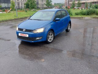 2012 Volkswagen Polo V, синий, 580000 рублей, вид 1