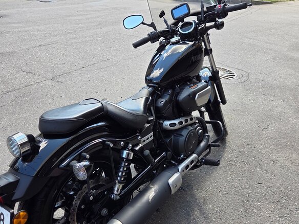 2014 Yamaha XVS950, чёрный, 600000 рублей - вид 2