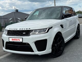 2020 Land Rover Range Rover Sport SVR II Рестайлинг, белый, 6000000 рублей, вид 2