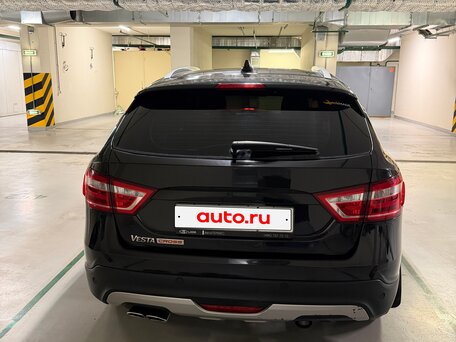 2018 Lada (ВАЗ) Vesta SW Cross I, чёрный, 1050000 рублей, вид 5