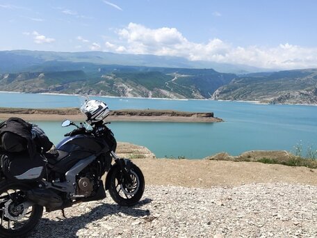 2018 Bajaj Dominar 400, синий, 200000 рублей, вид 1