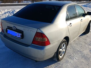 2002 Toyota Corolla IX (E120, E130), бежевый, 570000 рублей, вид 4