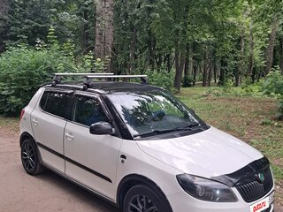 2013 Skoda Fabia II Рестайлинг, белый, 700000 рублей, вид 4
