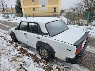 1993 Lada (ВАЗ) 2107, белый, 190000 рублей, вид 5