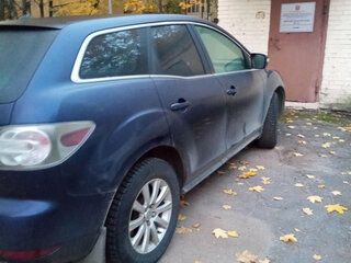 2011 Mazda CX-7 I Рестайлинг, синий, 1390000 рублей, вид 2